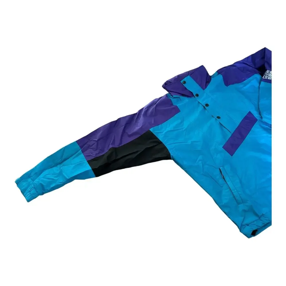Vintage 1990s The North Face Colorblock Pullover Anorak XS